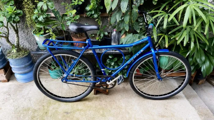 Bicicleta Monark reformada contra pedal muito top