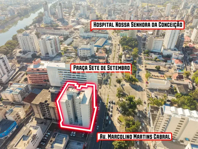 Apartamento com 144m² e 4 quartos no Centro de Tubarão