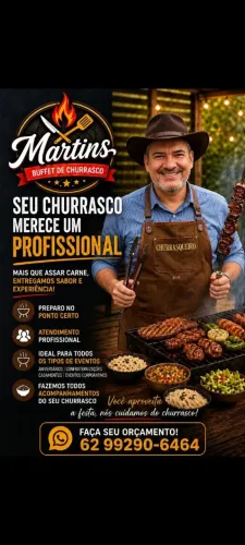 Churrasqueiro e cozinheiro
