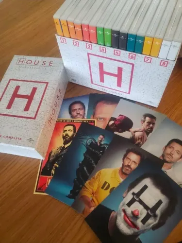 DVD Box House A Série Completa. Original Usado.