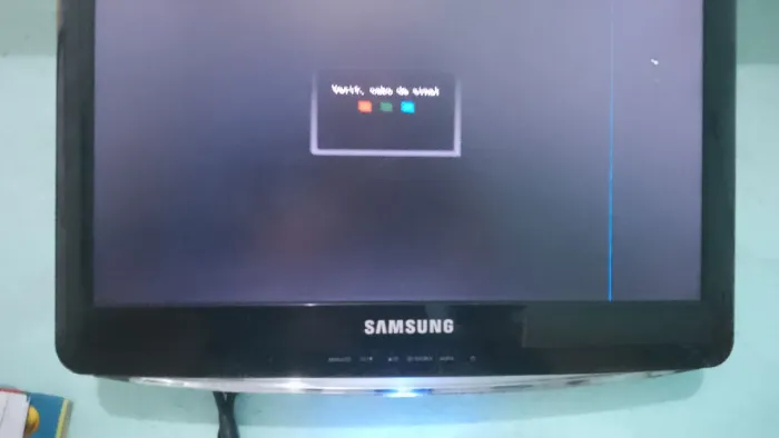 Monitor Samsung tela LCD 16 polegadas