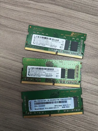 Memória Ram DDR4 NOTEBOOK 8GB