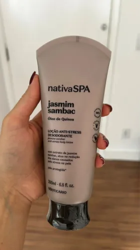 loção corporal nativa spa jasmim sambac 200ml