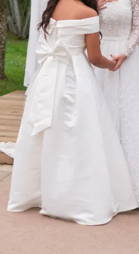 Vestido daminha de honra/florista Off Write
