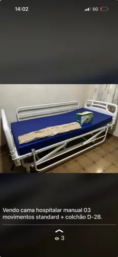 Cama hospitalar manual