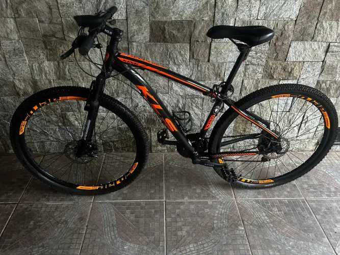 Bicicleta aro 29, freio mecânico, 24 marchas( shimano tourney) com K7