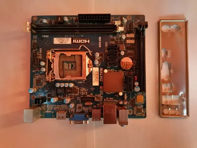 PLACA MÃE: DATEN DH110MXV + ESPELHO - OFERTA RELÂMPAGO