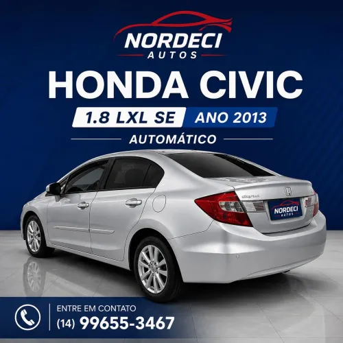 Honda Civic Sed. Lxl/ LXL SE 1.8 Flex 16V Aut. 2013