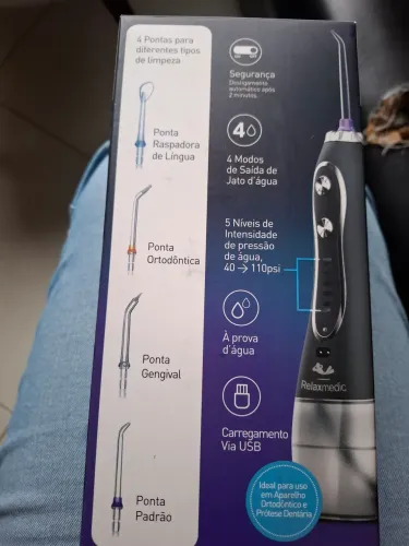 Vendo irrigador oral novo