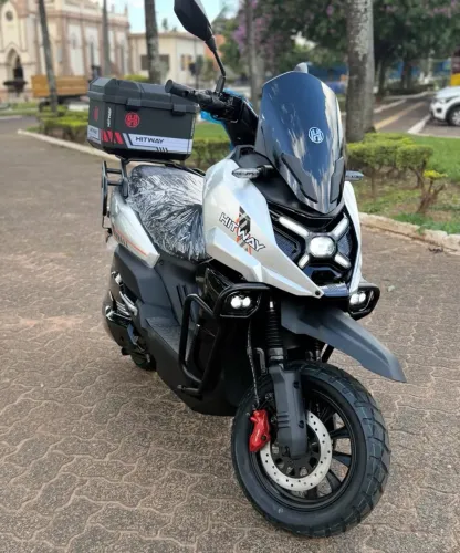 MOTO ELÉTRICA TANQUE MODELO NOVO 75km/h 90km autonomia
