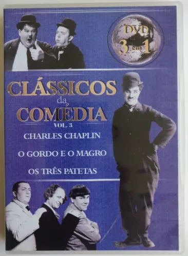 DVD - Clássicos da comédia - 3 artistas - vol. 3