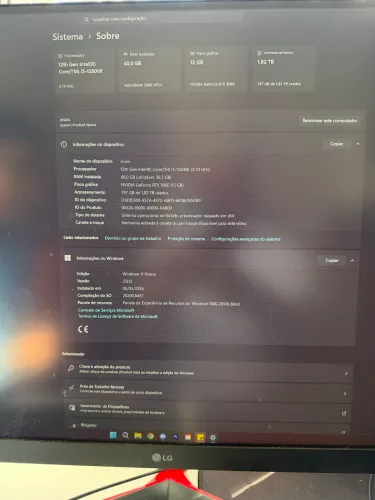 - PC Gamer Completo + Monitor LG UltraGear 31,5? QHD 165Hz