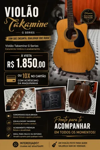 Violão Takanime