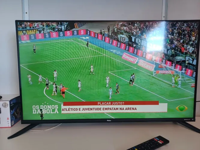 Smart Tv 43 Philco Borderless Dolby Audio P43eab 4 k nova