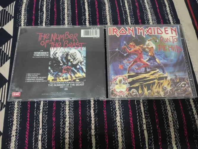 Iron Maiden - First Ten Years "Leia o anúncio" 