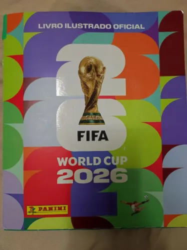 ÁLBUM FIGURINHAS COPA 2026 COMPLETO 