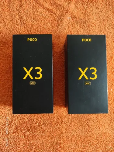 Caixa Original POCO X3 NFC e manuais