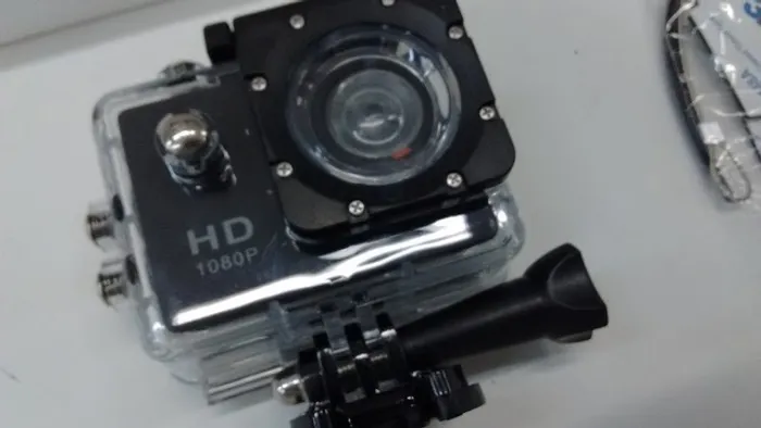 Camera de ação Sport HD. Para ciclistas e motoqueiros.  prova d'água 30 metros