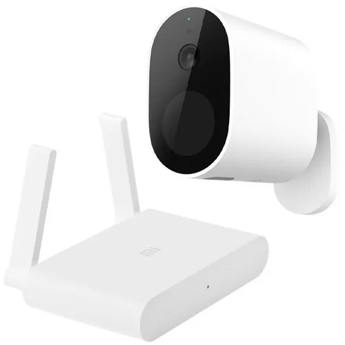 Câmera IP Xiaomi Mi Wireless Outdoor Security Camera 1080p Wi-Fi e Microfone - Branca