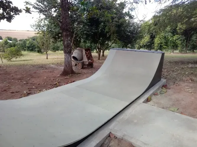 Mini Rampa de Madeira Novíssima para Skate e Patins