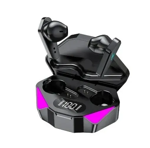 Fone de ouvido sem fio Bluetooth Gamer