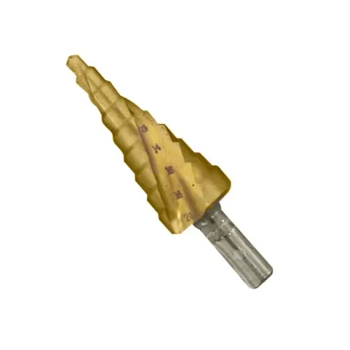 Broca Escalonada Hss Titânio 4mm a 20mm 