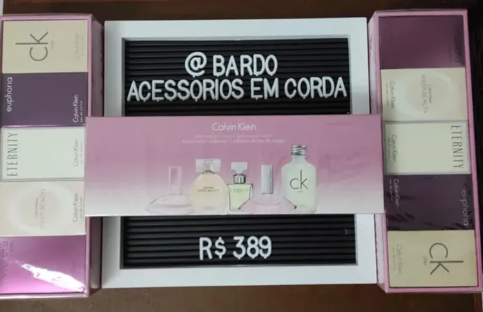 MINIATURAS DELUXE CALVIN KLEIN