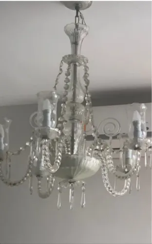 Lustre de Cristal Antigo