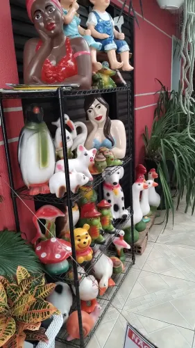 Enfeite de jardim e dentro de casa