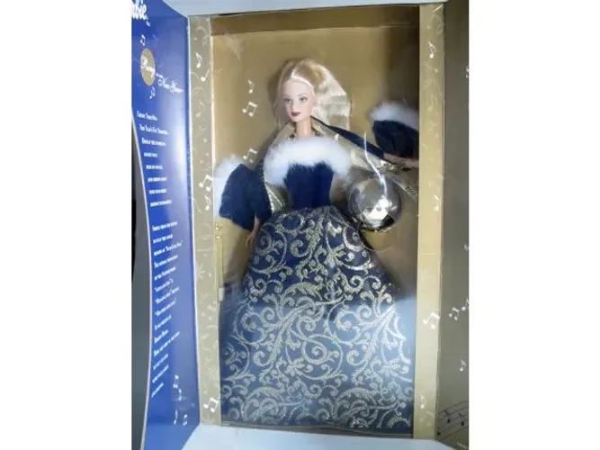 Barbie vintage - Ring the New Year - 2001 - Ano Novo - Nunca removida da caixa