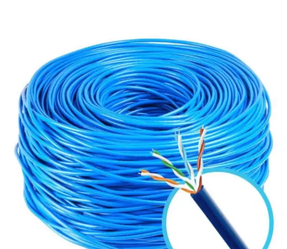 Cabo de rede Cat5e e Cat6 - faço instalação 