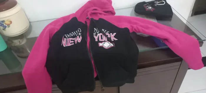 Casaco de Moletom New York Feminino