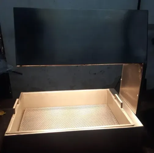 Conservador e aquecedor de frituras 