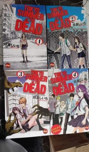 Coleção completa mangá Tokyo Summer of the Dead - O verão dos mortos vivos em 4 edições.