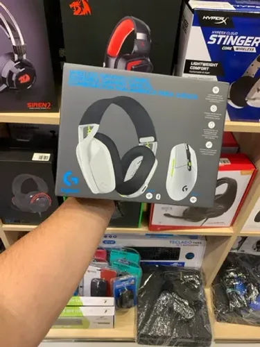 Kit Mouse+Headset G305+G435 - Novo Lacrado - Parcelamos Sem Juros