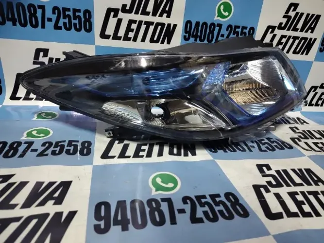 farol direito onix 2013 ate 2019 novo importado arteb lente azul