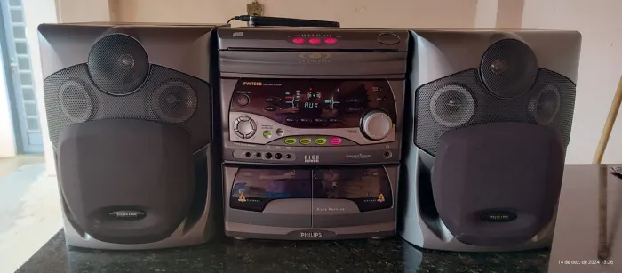 Som Philips Micro System FW750C..Aiwa gradiente Sony Panasonic Kenwood cce 