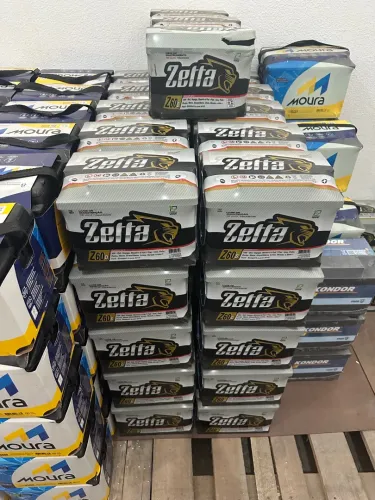 Bateria 60 ah zetta 18 meses de garantia gol celta 