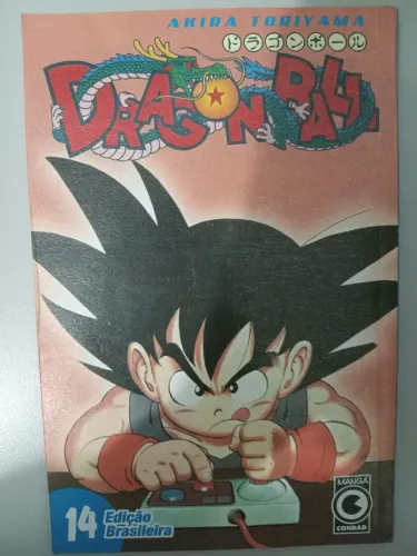 Mangás Dragon Ball, edições 13, 14, 15, 16, 17 e 18, de Akira Toriyama