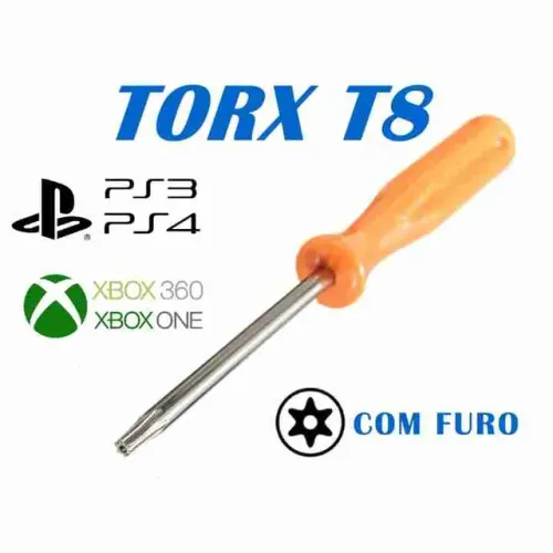 Chave Torx 8 para abrir Controles Game Novo