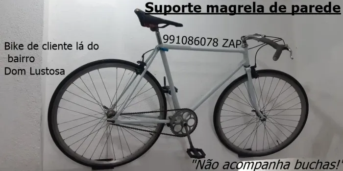 Kit Suporte Horizontal Para Bicicletas