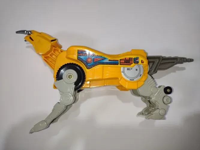 Boneco Zord Tigre dentes De Sabre Power Rangers Bandai 91