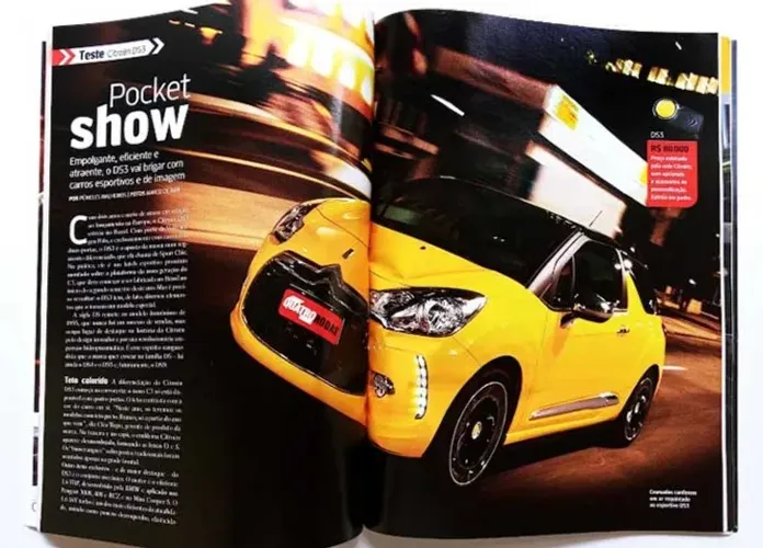 Citroën DS3 - Revista Auto Esporte / Quatro Rodas / Carro a escolher