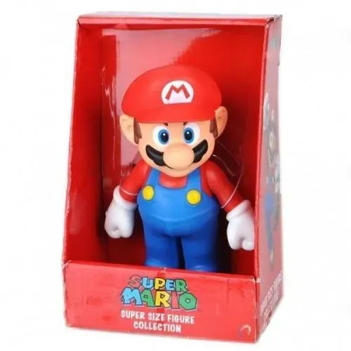 Boneco Super Mario Collection 20cm Box Mario Loja Coimbra Computadores Entregamos