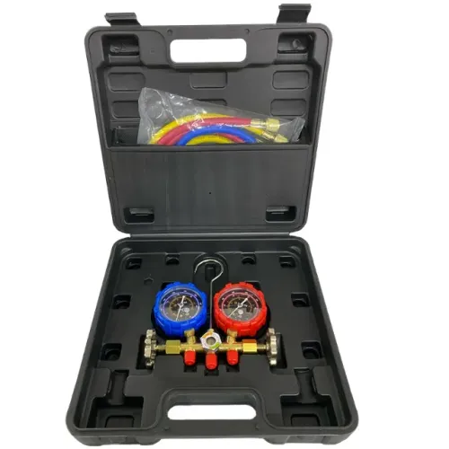 Manifold c/ Maleta Surhya R410 R32 c/3 mangueiras 90cm