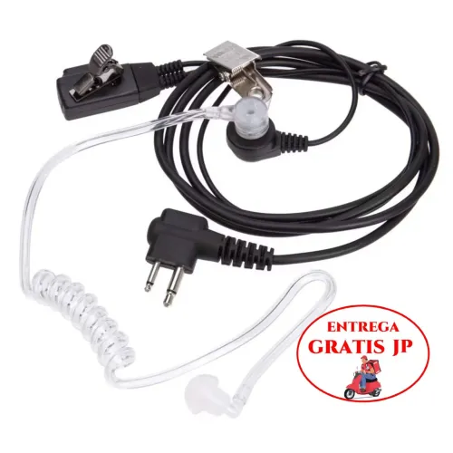 FONE DE OUVIDO DE RÁDIO COMUNICADOR COM SILICONE