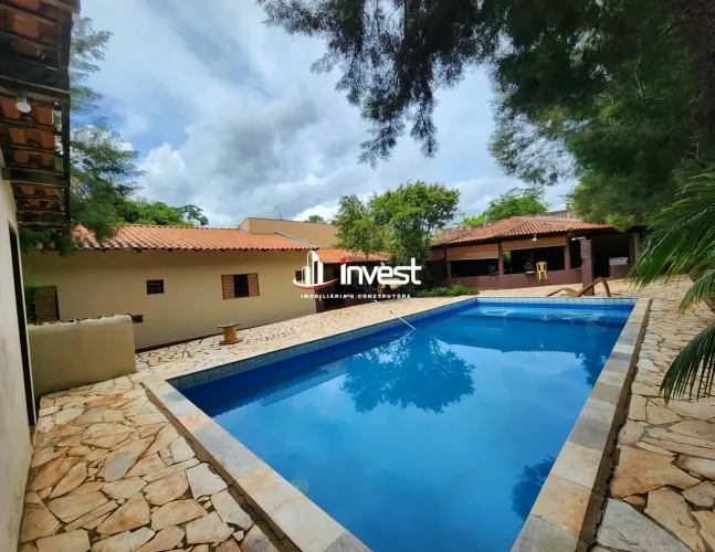 Chácara à venda, 6 quartos, 4 suítes, 20 vagas, Recanto das Flores - Uberaba/MG