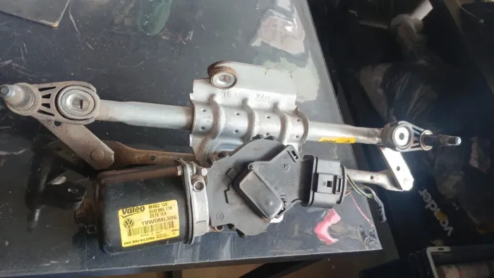 Motor Limpador Dianteiro Pára-brisa Volkswagen Voyage Gol Saveiro Com Arte Original
