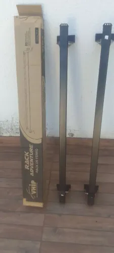 Rack de teto para carro.