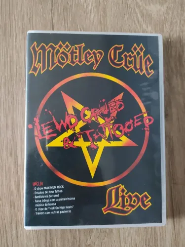 DVD Mötley Crüe - Lewd, Crüed & Tattooed